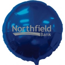 17" Navy Foil Balloons