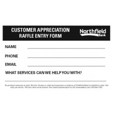 Customer Appreciation Raffle Pads