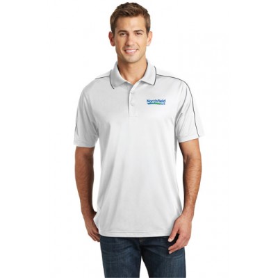 Men's Sport-Tek Micropique Sport-Wick Piped Polo
