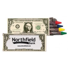 4 Pack Money Crayons